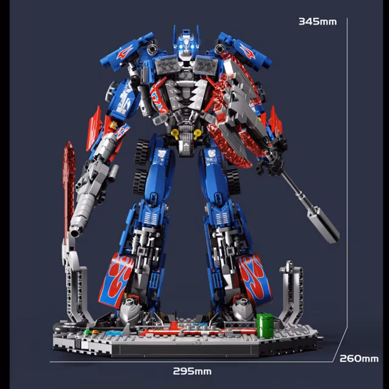 ساختنی لگو ربات اپتیموس OPTIMUS برند 6006