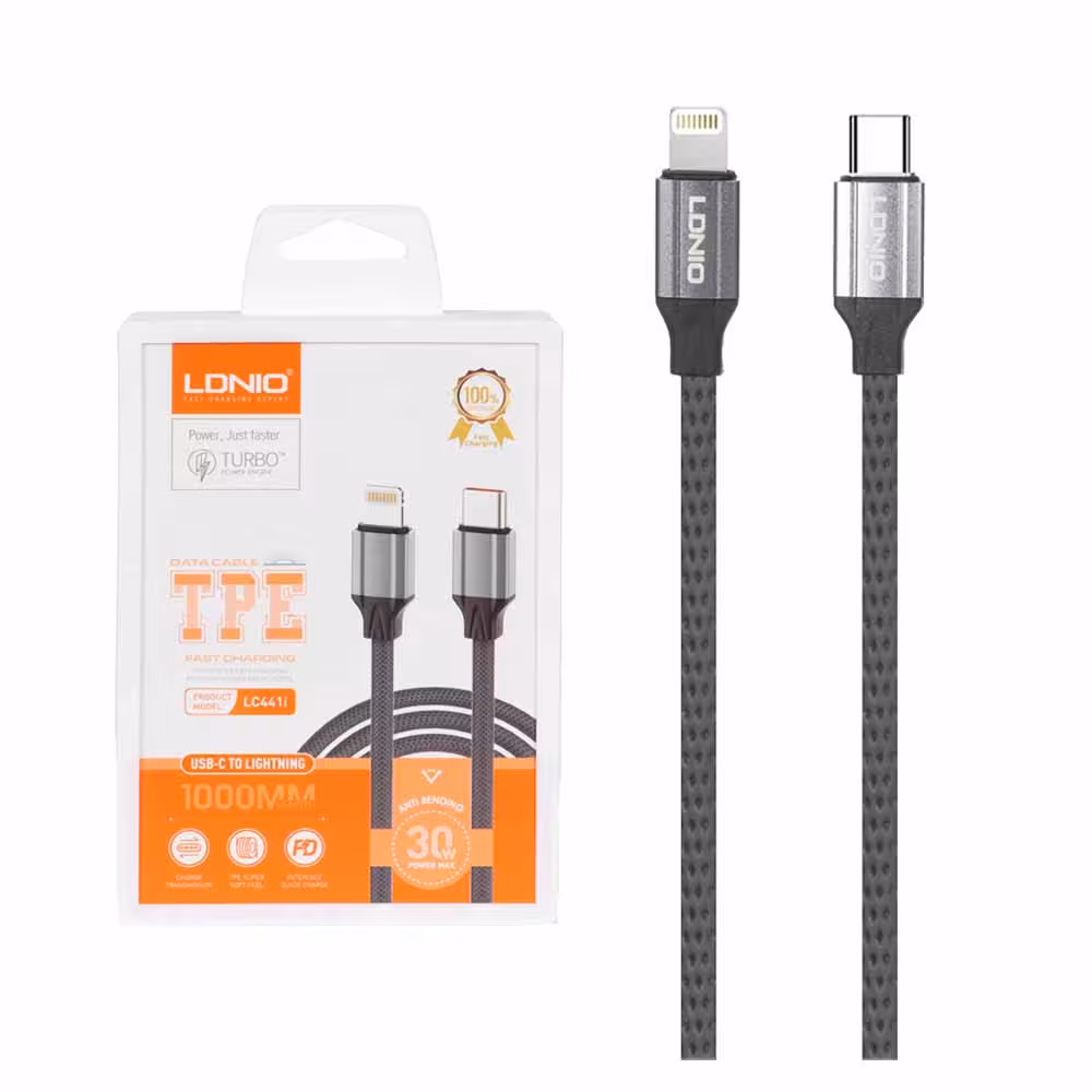 کابل Type-C To Lightning برند LDNIO مدل LC441i