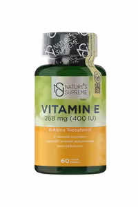 سافت ژل ویتامین E برند Natures Supreme - بسته60 عددی