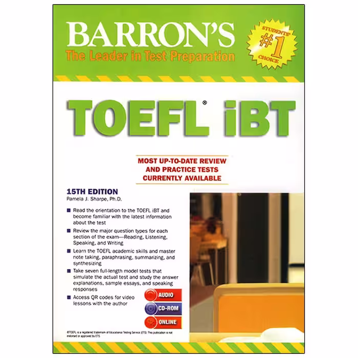 Barron’s TOEFL iBT (15th Edition)
