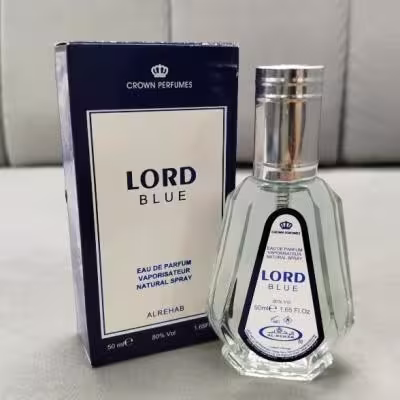 عطر لورد آبی LORD BLUE برند الرحاب 50میل