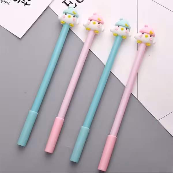 روان نویس طرح جوجه عروسکی Kawaii Chick Pen with ‌Black Ink