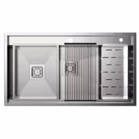 سینک توکار فانتزی باکسی استیل البرز مدل 955