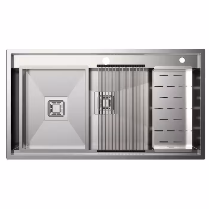 سینک توکار فانتزی باکسی استیل البرز مدل 955