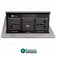 پریز برق مدل پاپ آپ PO2 مکانیکی فانتونی N331 رنگ مشکی