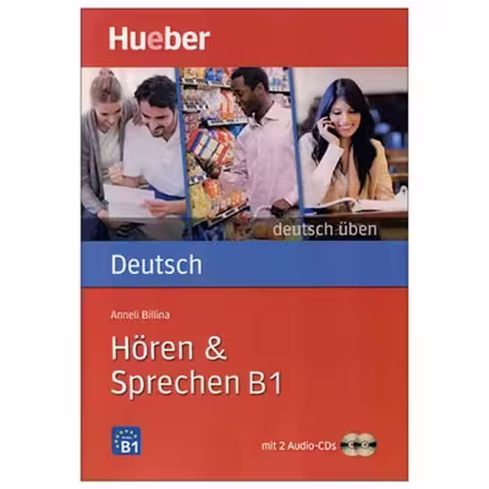کتاب Deutsch Uben Horen & Sprechen B1  هورن اند شقایبن ب1