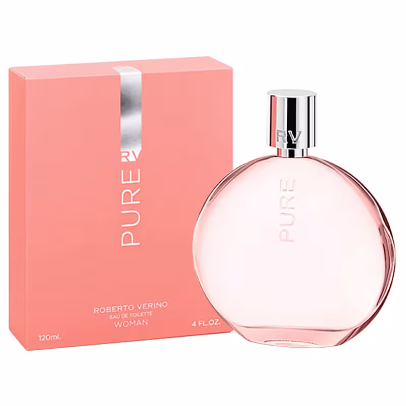 عطر و ادکلن زنانه روبرتو ورینو آر وی پیور ادوتویلت ROBERTO VERINO RV PURE EDT FOR WOMEN
