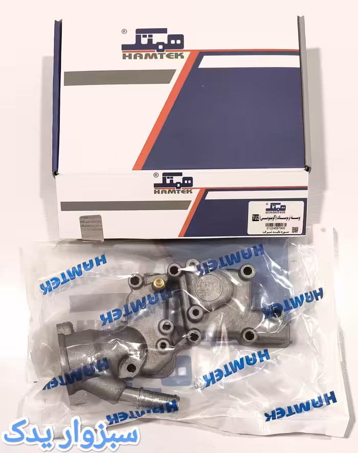 پوسته هوزینگ ترموستات پژو 206  تیپ 2 برند همتک