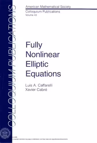 خرید و دانلود نسخه کامل کتاب Fully Nonlinear Elliptic Equations