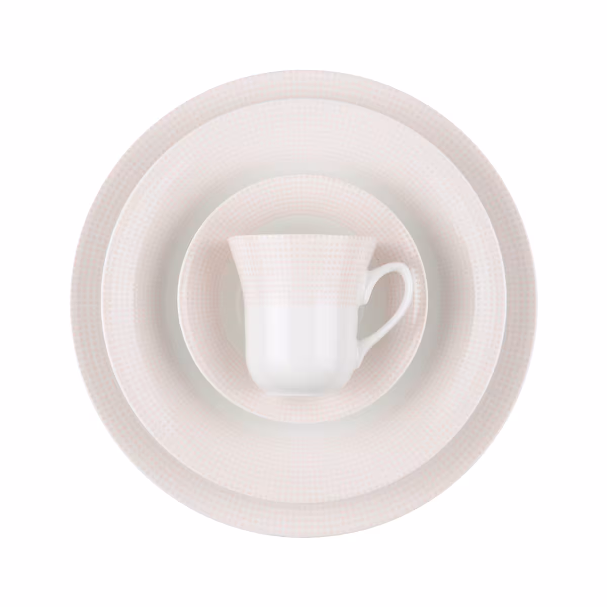 سرویس 108 پارچه 12 نفره طرح مریدین صورتی