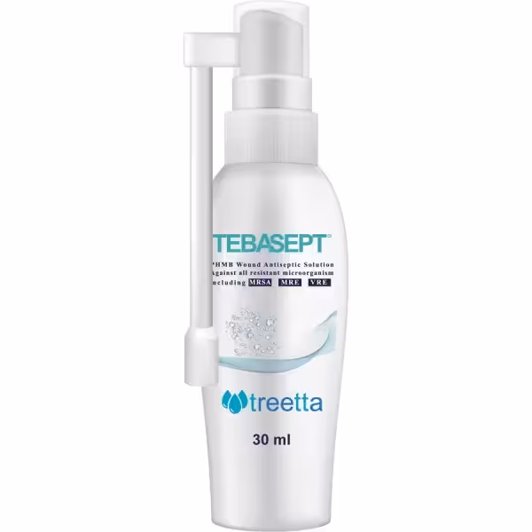 محلول آنتی سپتیک زخم (اسپری طباسپت) تریتا کد 1406 وزن 30 میلی لیتر