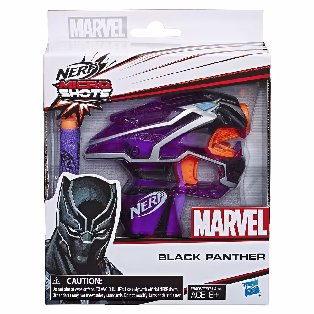 تفنگ نرف Nerf مدل Marvel Black Panther