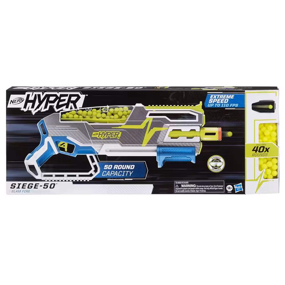 تفنگ نرف Nerf مدل Hyper Siege-50