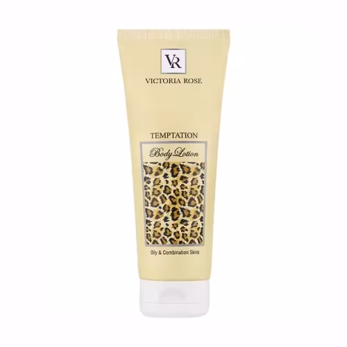 لوسیون بدن تمپتیشن تیوپی Victoria Rose حجم 250 میل