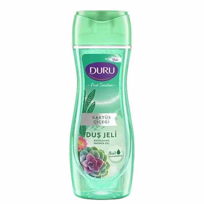 شامپو بدن دورو DURU KAKTUS CICEGI با عطر گل کاکتوس 450 میل
