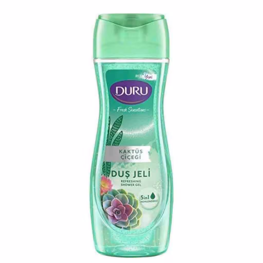 شامپو بدن دورو DURU KAKTUS CICEGI با عطر گل کاکتوس 450 میل