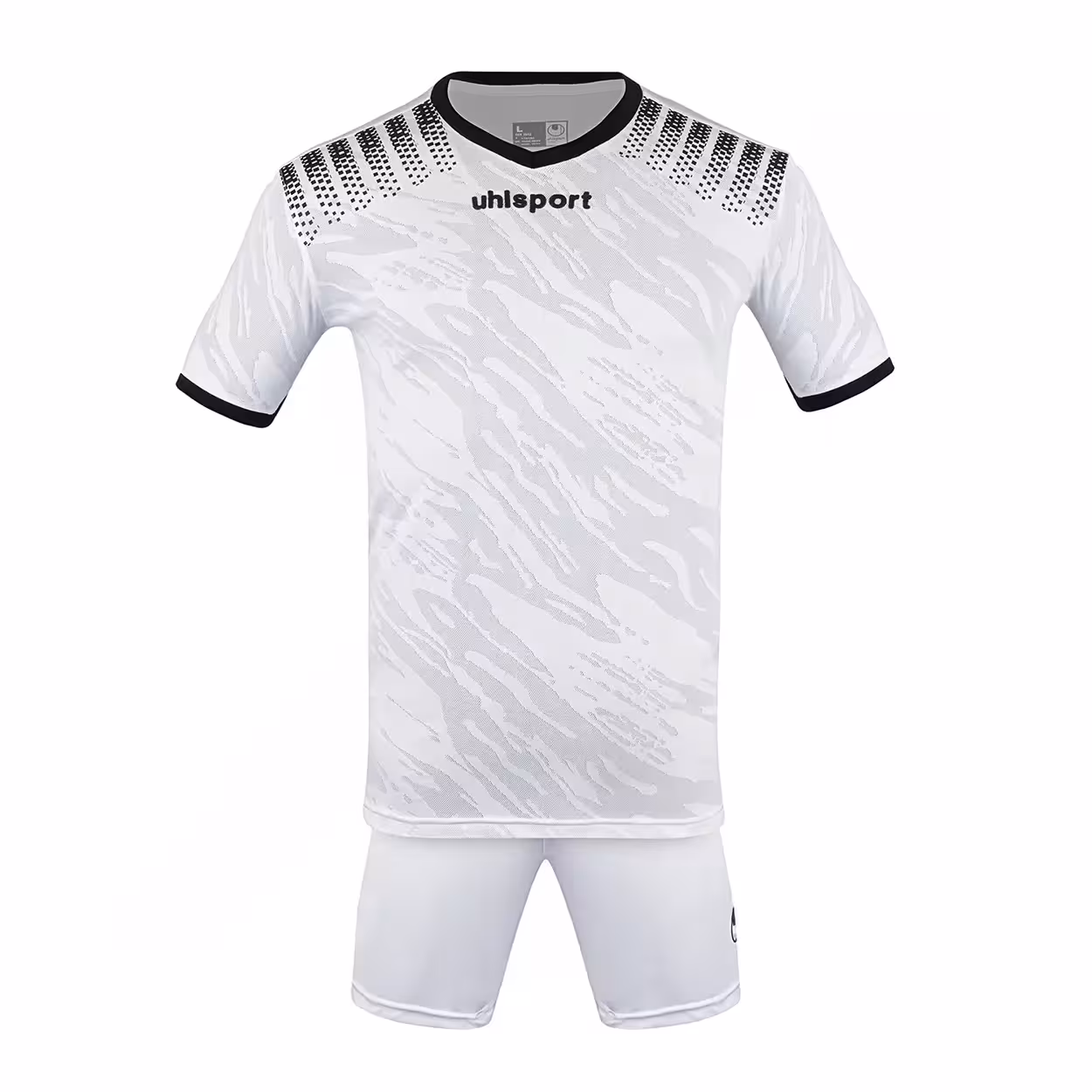 ست پیراهن شورت فوتسال آلشپرت سوزنی ALA MUH1341-002 | سفید/مشکی