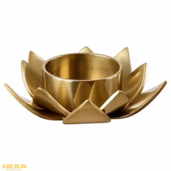 جاشمعی نیلوفر طلایی مدل KNASTRIGT | برند ایکیا | ارسال 15 الی 20 روز کاری