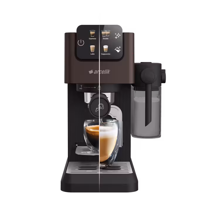اسپرسوساز نیمه اتوماتیک کپسولی برند Arçelik ترکیه مدل Imperium Barista EM 6450