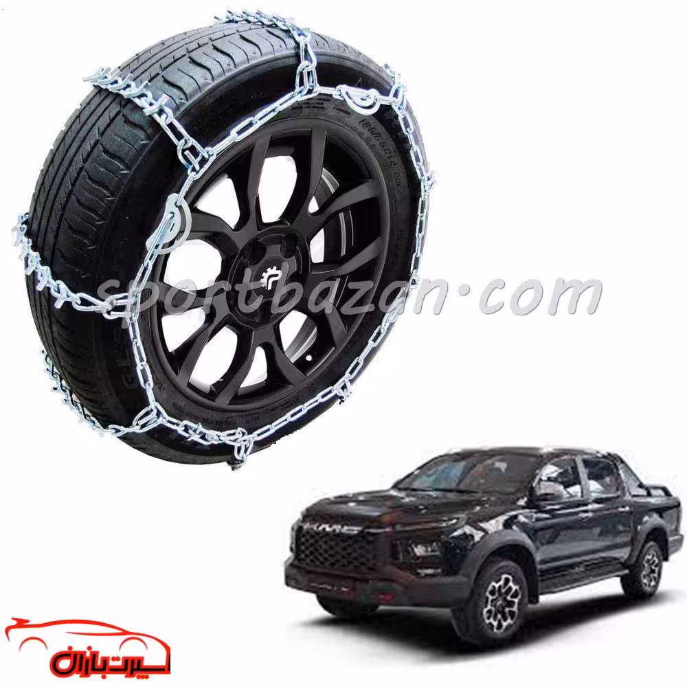 زنجیر چرخ کی ام سی T9 مدل نردبانی آچاری-یخ شکن دار