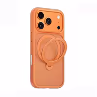 کاور محافظ گوشی Apple iPhone 17 Pro Max مدل Blueo Skin Friendly Frosted Anti-drop Case Ring Stand 360°