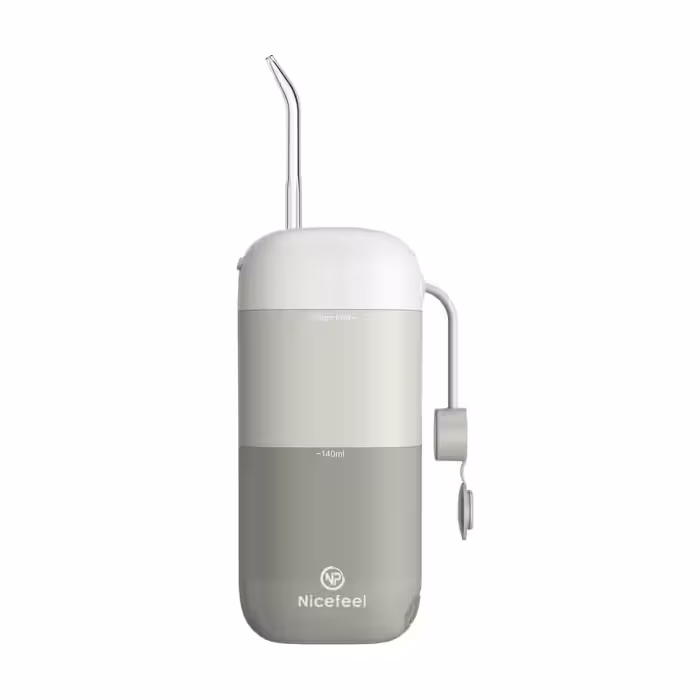 دستگاه شستشوی دهان NPO Nicefeel FC5170 | مینی و قابل حمل | شارژی | مجهز به ماساژ لثه | مناسب برای مراقبت از ارتودنسی و پروتز | طراحی ارگونومیک | فشار آب قابل تنظیم | انتخابی حرفه‌ای برای بهداشت دهان و دندان