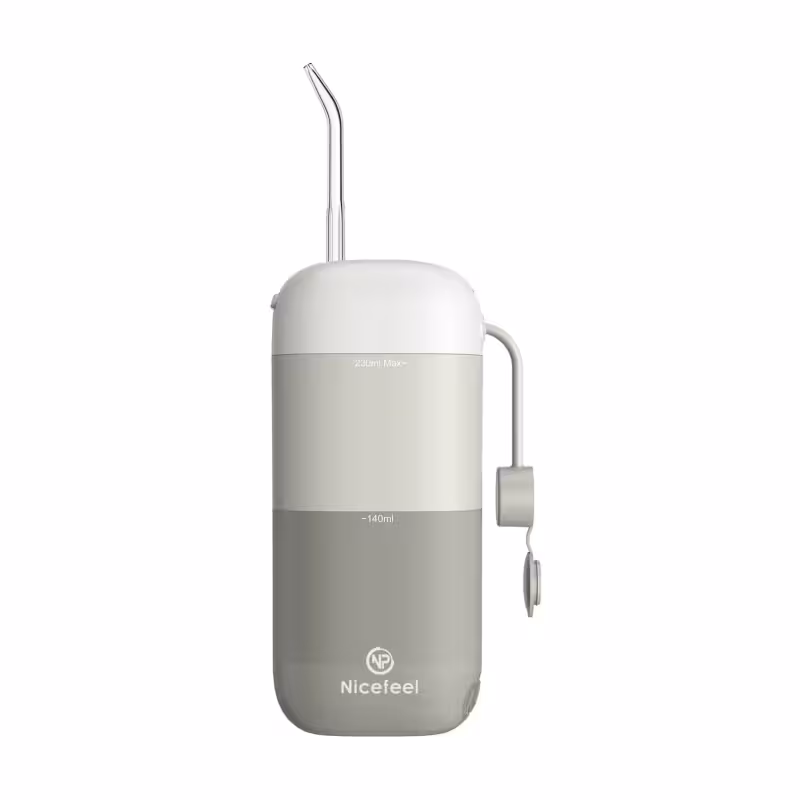 دستگاه شستشوی دهان NPO Nicefeel FC5170 | مینی و قابل حمل | شارژی | مجهز به ماساژ لثه | مناسب برای مراقبت از ارتودنسی و پروتز | طراحی ارگونومیک | فشار آب قابل تنظیم | انتخابی حرفه‌ای برای بهداشت دهان و دندان