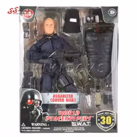 اکشن فیگور سرباز یگان ضد شورش با تجهیزات نظامی 90196A برند ام اند سی