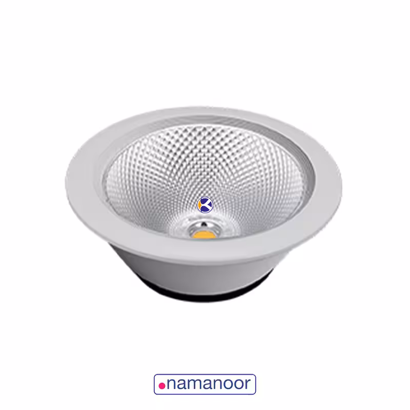 سیلندری 12 وات سری 609 با سایز برش 90mm نمانور