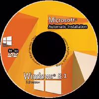 دیسک اوریجینال نقره ای  DVD  Windows 8.1 X64