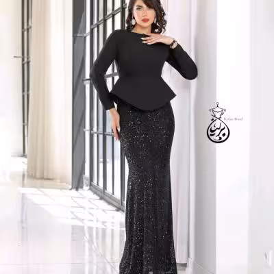 پیراهن زنانه کرپ مدل ماکسی زنانه پیراهن مجلسی زنانه پیراهن مجلسی شیک