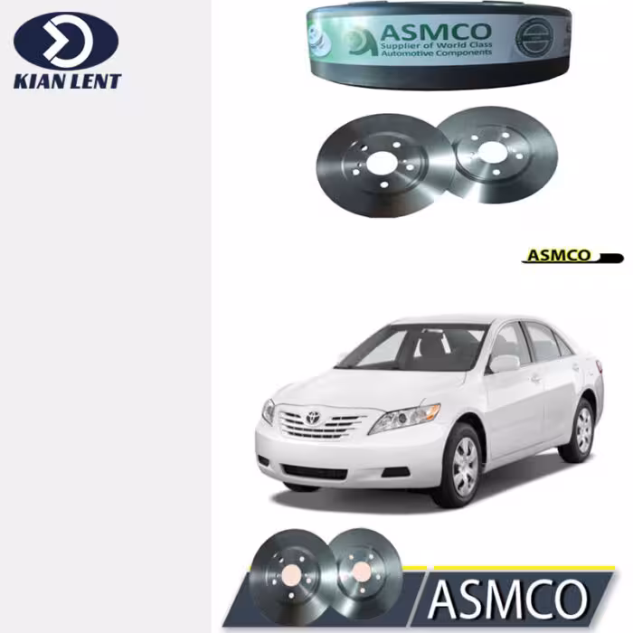 دیسک چرخ جلو کمری2007-2008 برند ASMCO(2عدد)