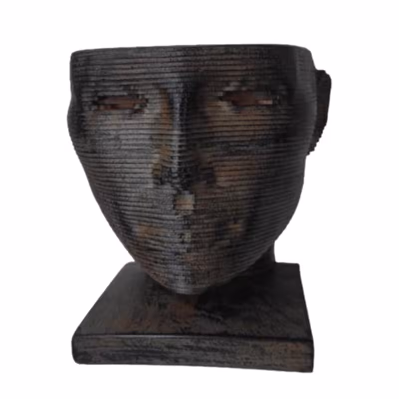 گلدان دکوری  مدل مومیایی