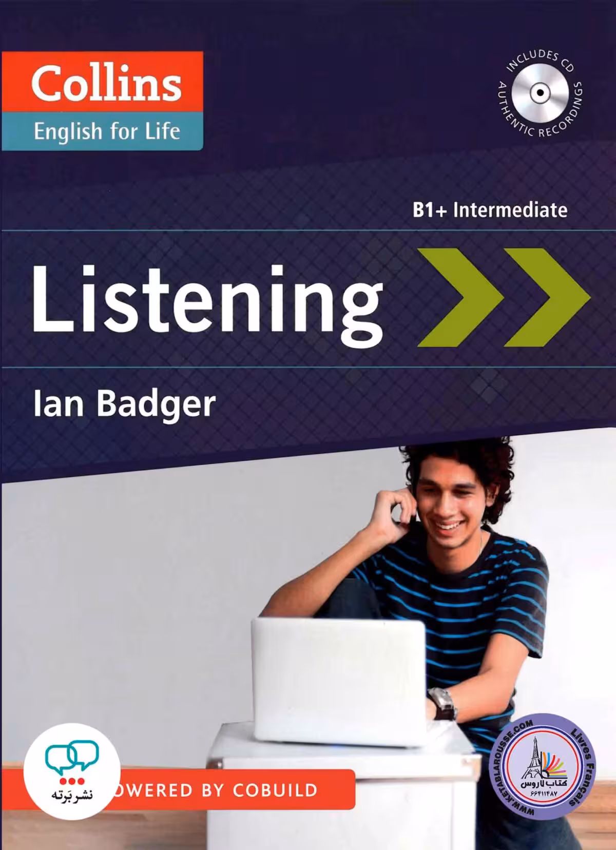 کتاب انگلیسی کالینز لیستنیگ Collins English for Life Listening B1  intermediate