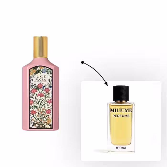 اسانس عطر Gucci Flora Gorgeous Gardenia برند Givaudan - کد 2506 - گوچی فلورا گورجس گاردنیا 100ML - میلیوم پرفیوم