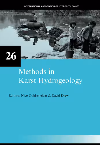 خرید و دانلود نسخه کامل کتاب Methods in Karst Hydrogeology