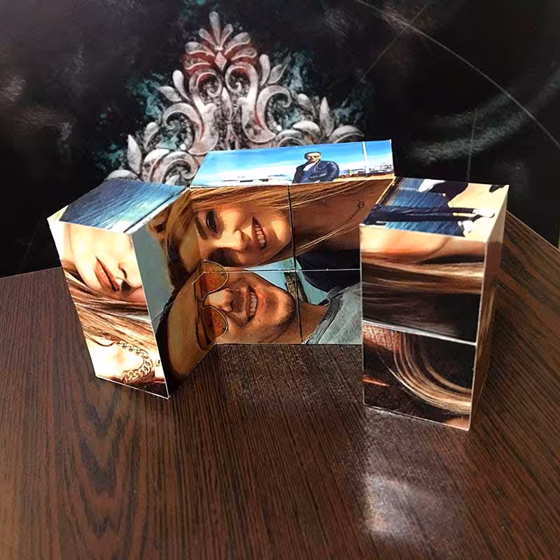 مکعب روبیک تصویری - مربعی