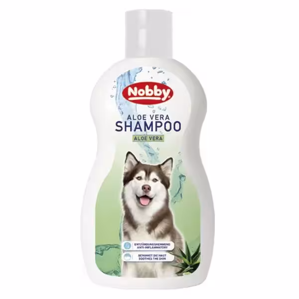 شامپو سگ برند نوبی Nobby با عصاره آلوئه ورا حجم 300 میلی لیتر