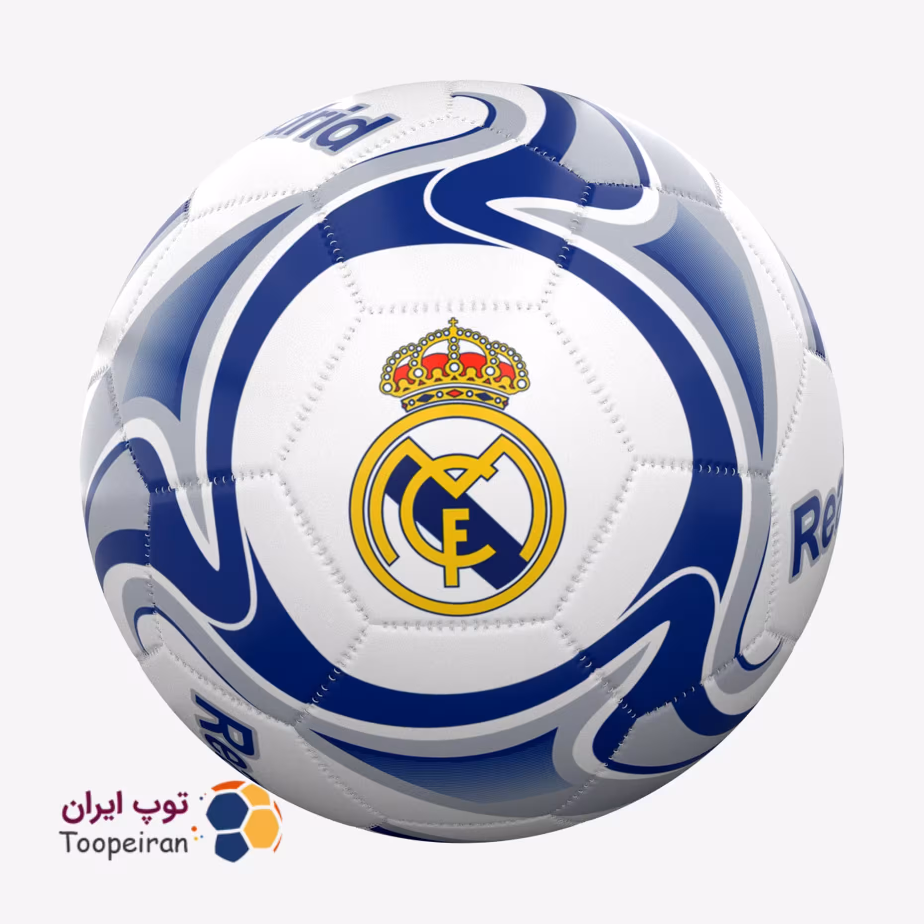 توپ فوتبال دوخت ماشینی سایز2رئال مادرید–NEW CLUB 2