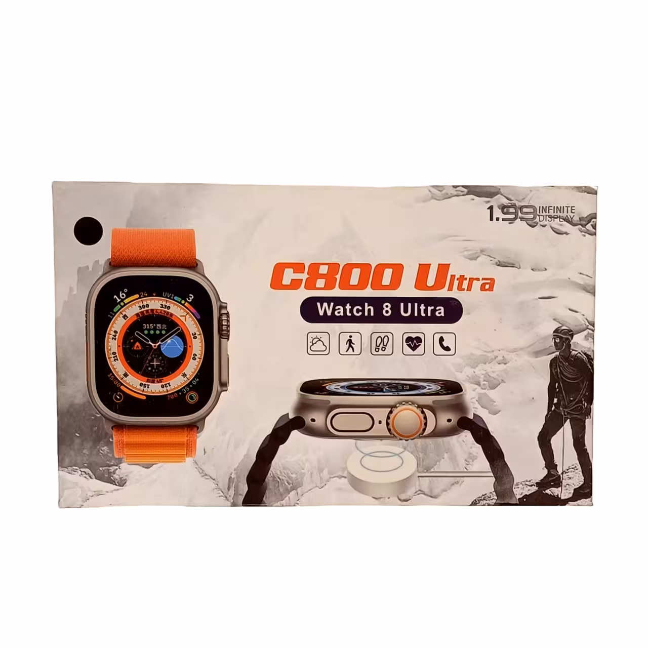 ساعت  مدل   C800 Ultra     ( گارانتی تست 48 ساعته )