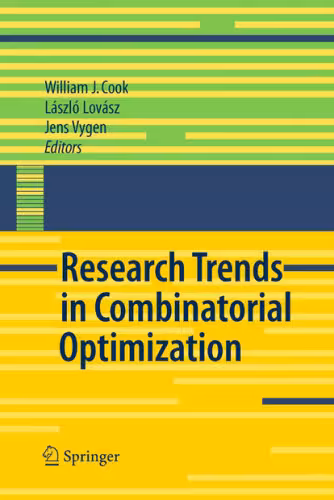 خرید و دانلود نسخه کامل کتاب Research trends in combinatorial optimization: Bonn 2008
