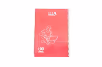 دفتر مشق 100 برگ سیمی کلاسیک پرسی الوان ILIA کد 103