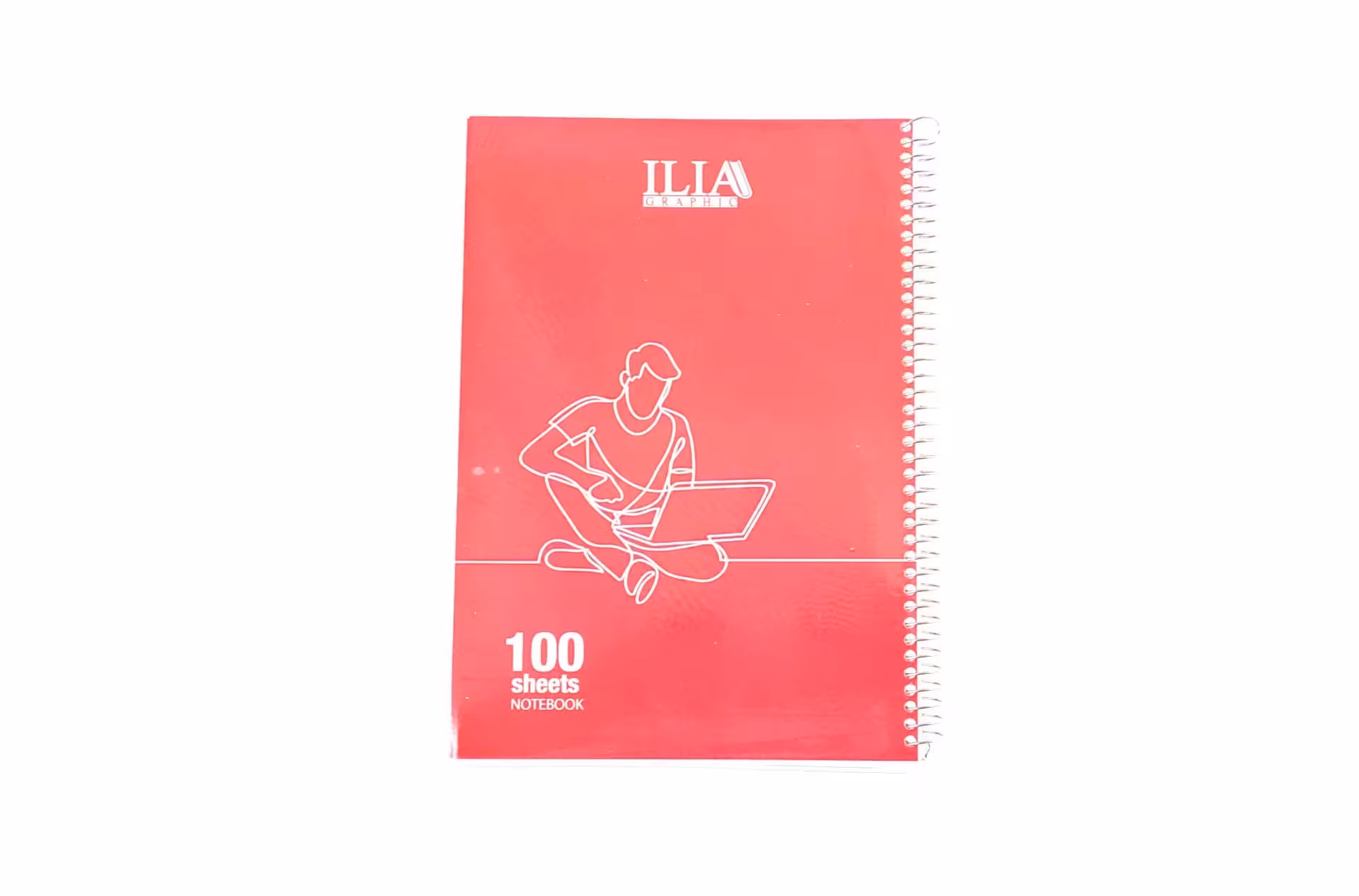 دفتر مشق 100 برگ سیمی کلاسیک پرسی الوان ILIA کد 103