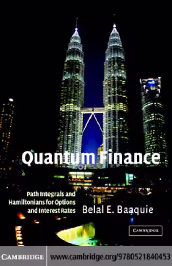 خرید و دانلود نسخه کامل کتاب Quantum finance: path integrals and Hamiltonians for options