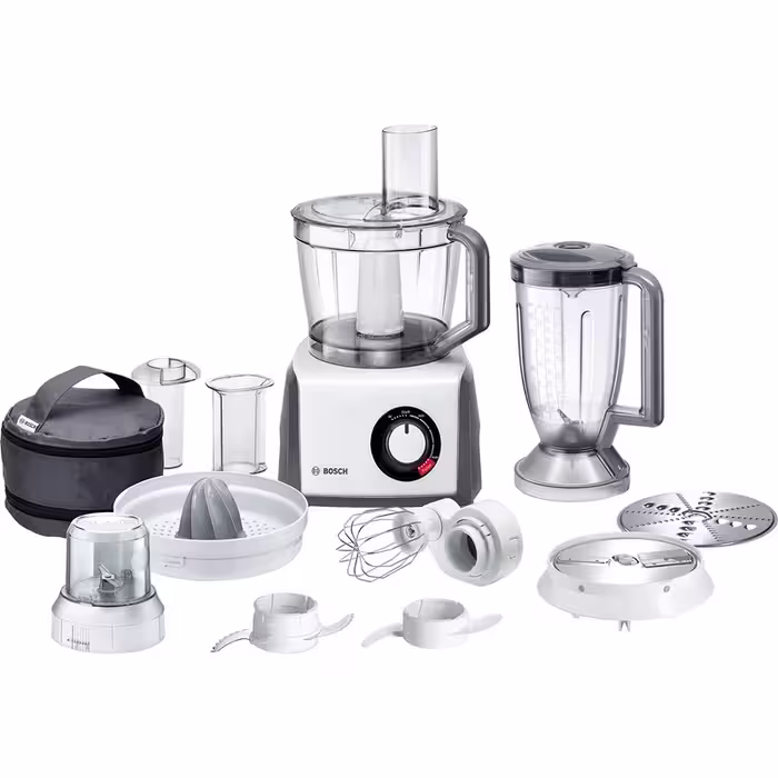 غذاساز بوش مدل MCM640604، چندکاره با قابلیت خرد کردن، رنده کردن و مخلوط کردن