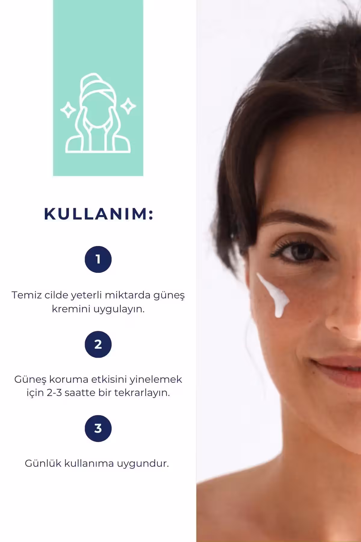 کرم ضد آفتاب مایع با SPF 50 و مقاوم در برابر آب مناسب برای تمامی тип های پوست - 50 میلی لیتر - 9810