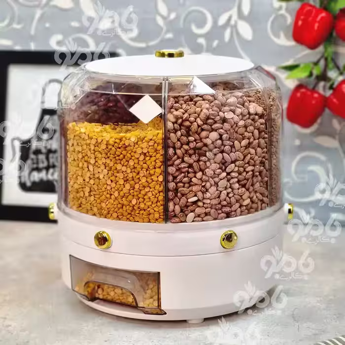 باکس جا حبوبات گردان الماس