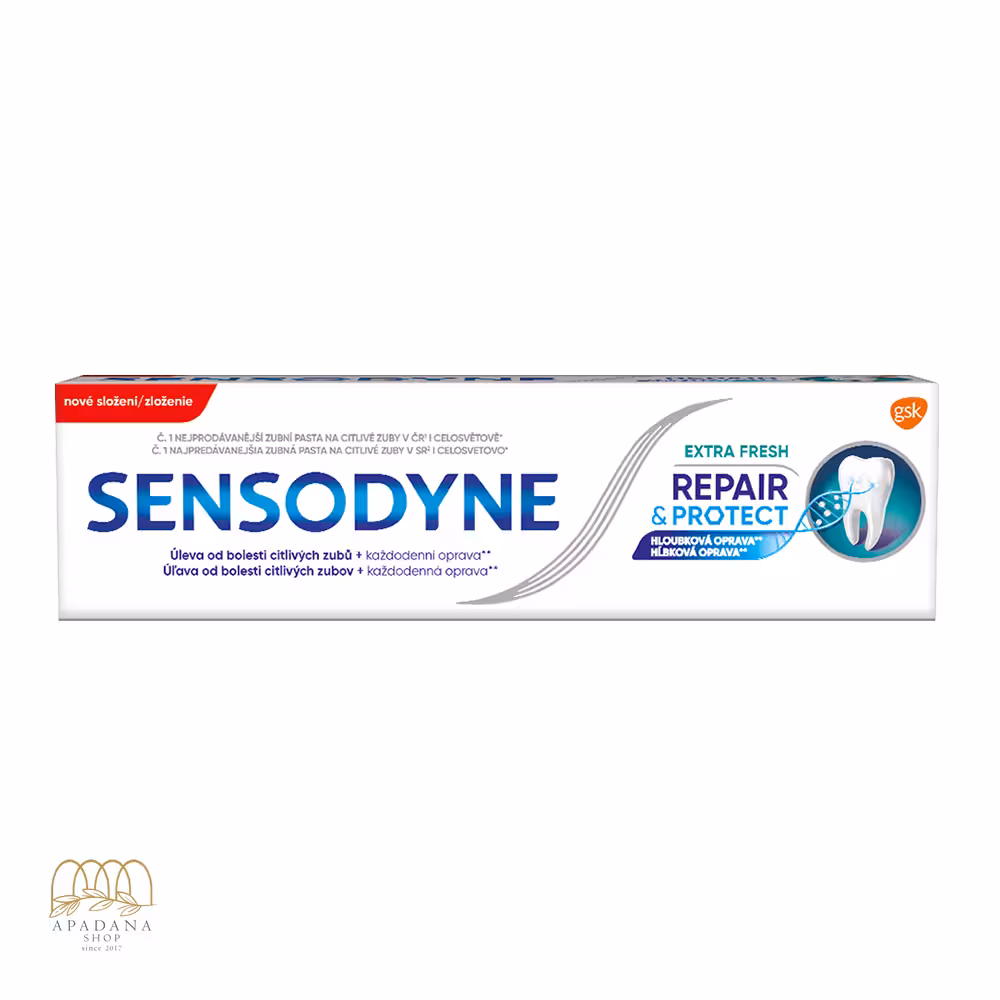 خمیر دندان سنسوداین مدل Repair and Protect Extra Fresh حجم 75 میل
