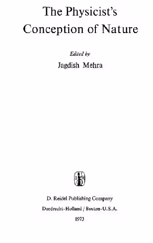 خرید و دانلود نسخه کامل کتاب Physicist&#039;s conception of nature