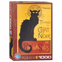 پازل 1000 تکه یوروگرافیکس Eurographics طرح گربه سیاه